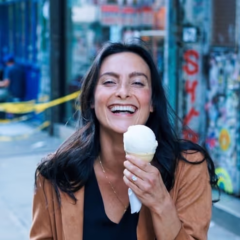 Woman-with-Ice-Cream